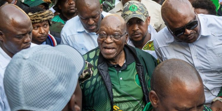 Constitutional Court Disqualifies Ex-South African President Jacob Zuma from National Election
