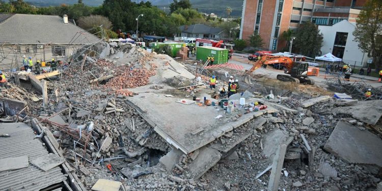 11 Workers Found Alive Beneath Rubble Following South Africa Building Collapse